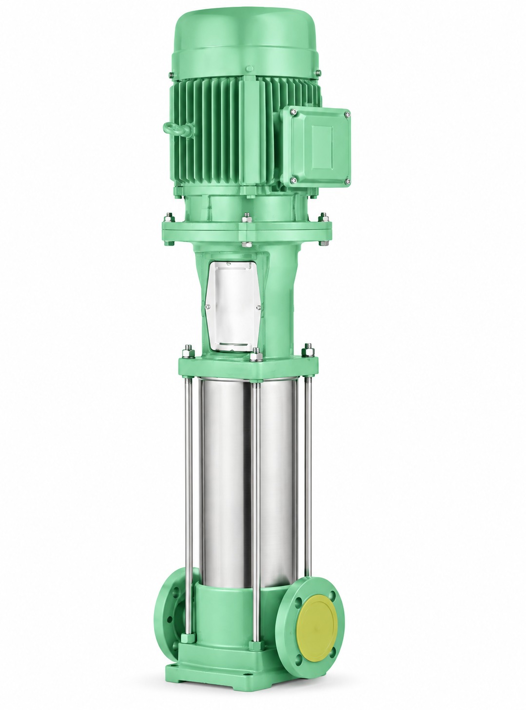 Vertical multistage water pump
